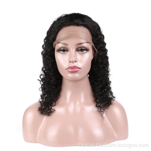 Curly Human Hair Wigs For Women 13x4 Curly Lace Frontal Closure Human Hair Wigs Brazilian  Curly Human Hair Wigs